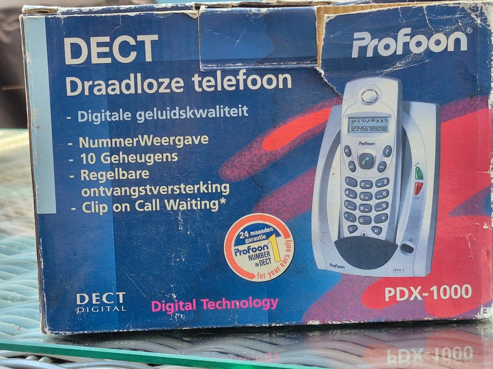 Profoon DECT PDX-1000 Draadloze Telefoon - Nieuw in doos, Ophalen, Nieuw, 1 handset