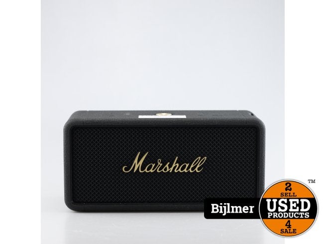 Marshall Middleton Bluetooth Speaker Zwart, Marshall, Zo goed als nieuw, Support@marshall.com, Marshall Amplification PLC
Denbigh Road
Bletchley, Milton Keynes
MK1 1DQ
United Kingdom