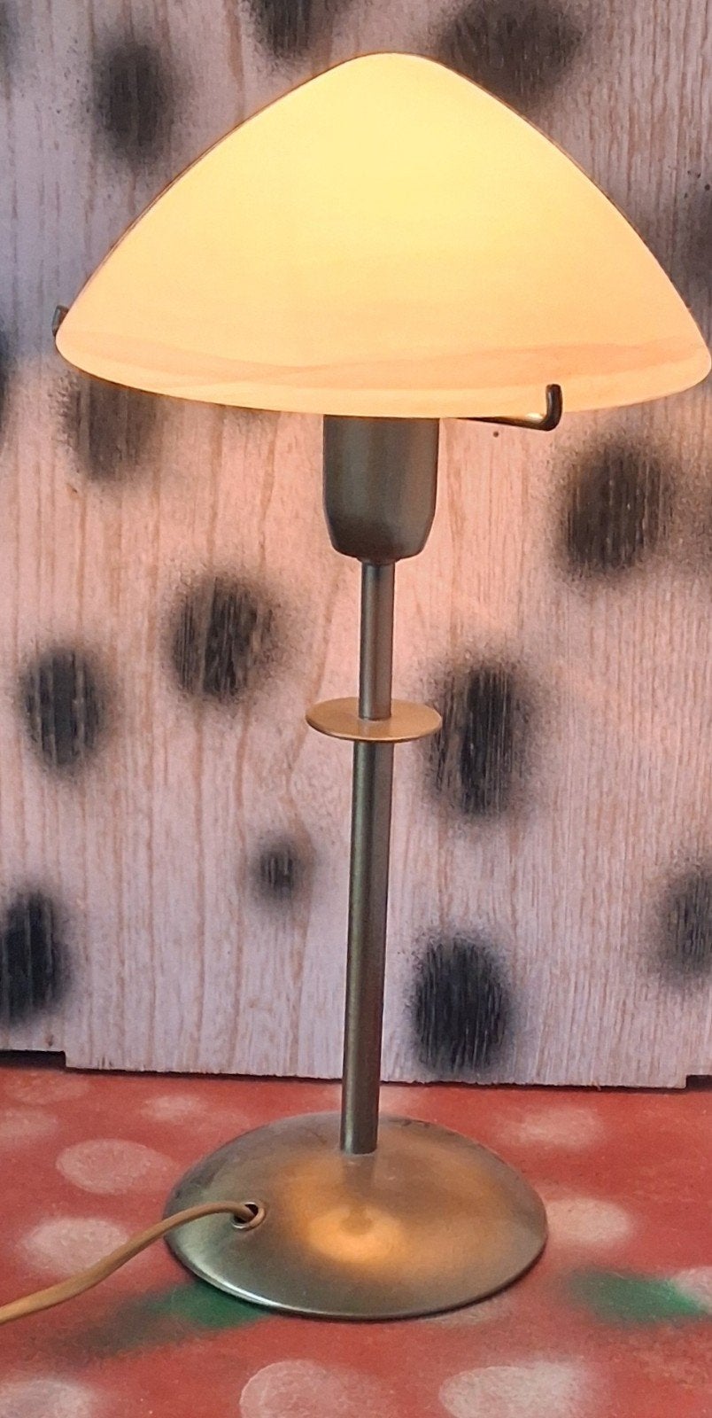 MUSHROOM Tafellamp. Steinhauer. 34 cm., Huis en Inrichting, Met schakelaar, Steinhauer, Paddenstoellamp, Zo goed als nieuw