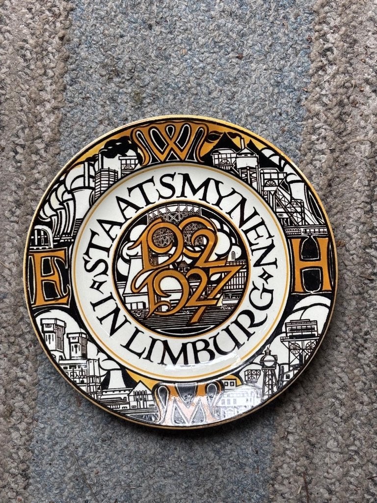 Bord staatsmijnen Limburg, Ophalen of Verzenden