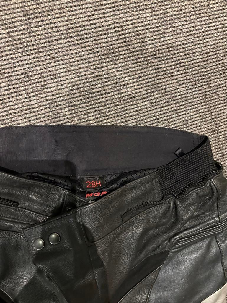 MQP Leren Motorpak (Jas & Broek) - Maat 56/28H, Motoren, Kleding | Motorkleding, Ophalen of Verzenden, Tweedehands, Heren, Combipak
