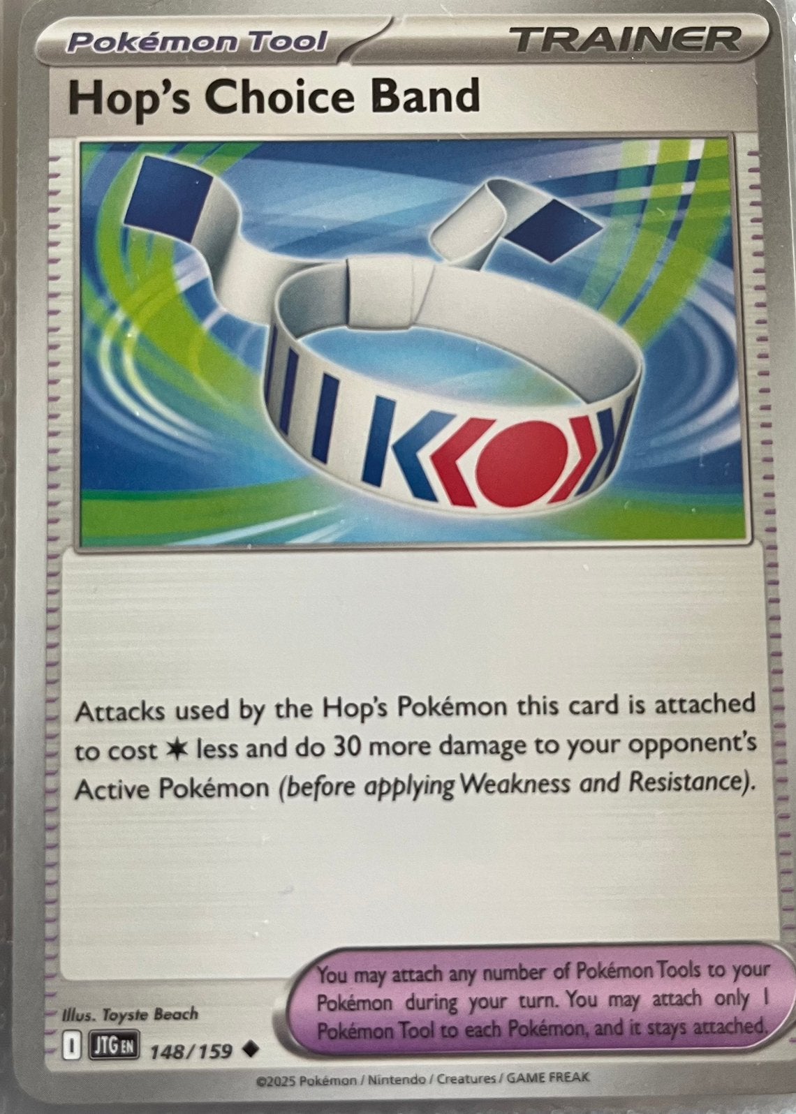 Pokemon Trainer Hop’s Choice Band, Ophalen, Nieuw