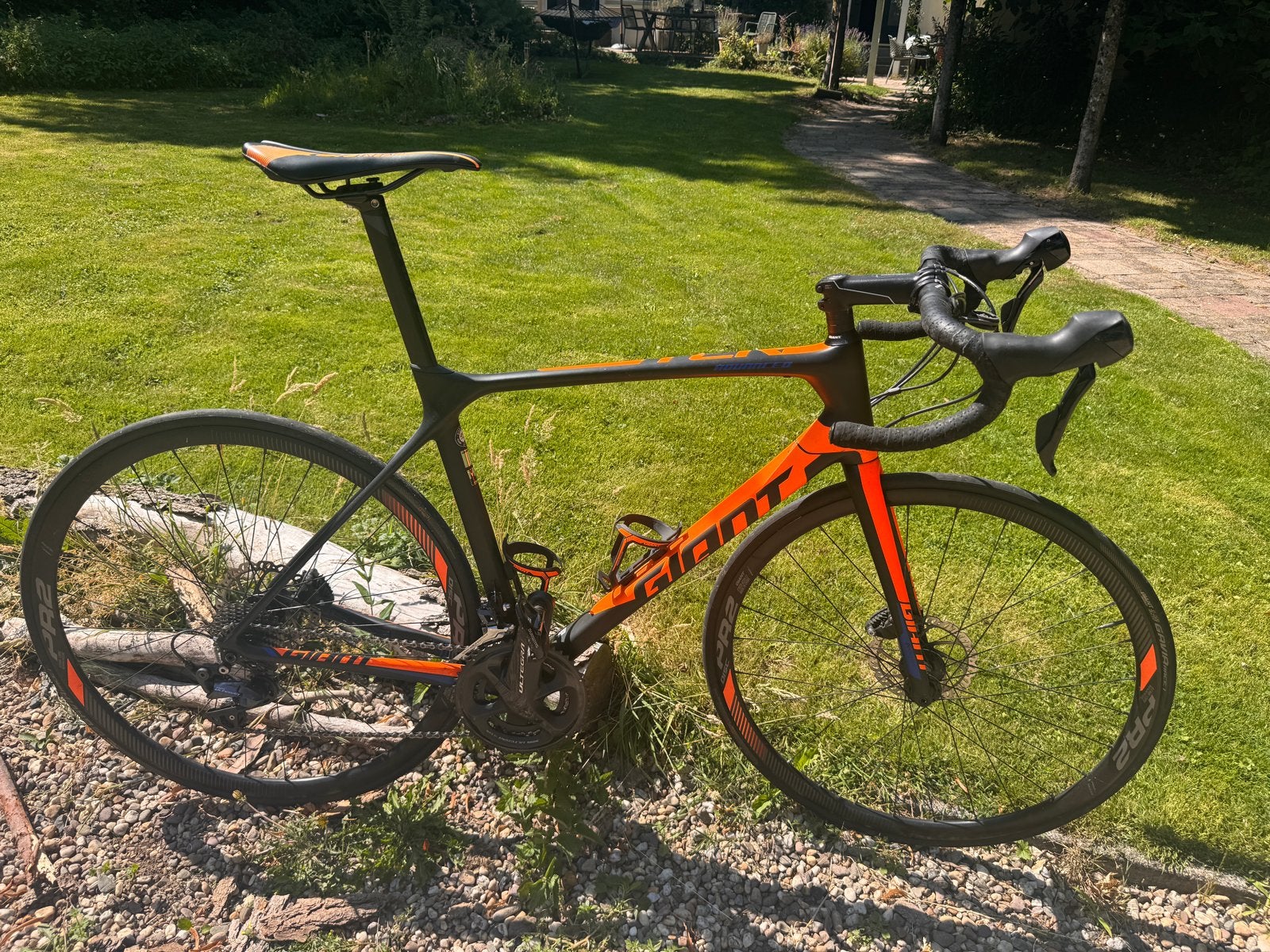 Giant TCR Advanced racefiets met Shimano Ultegra, Fietsen en Brommers, Fietsen | Racefietsen, Ophalen, 28 inch, Gebruikt, Carbon