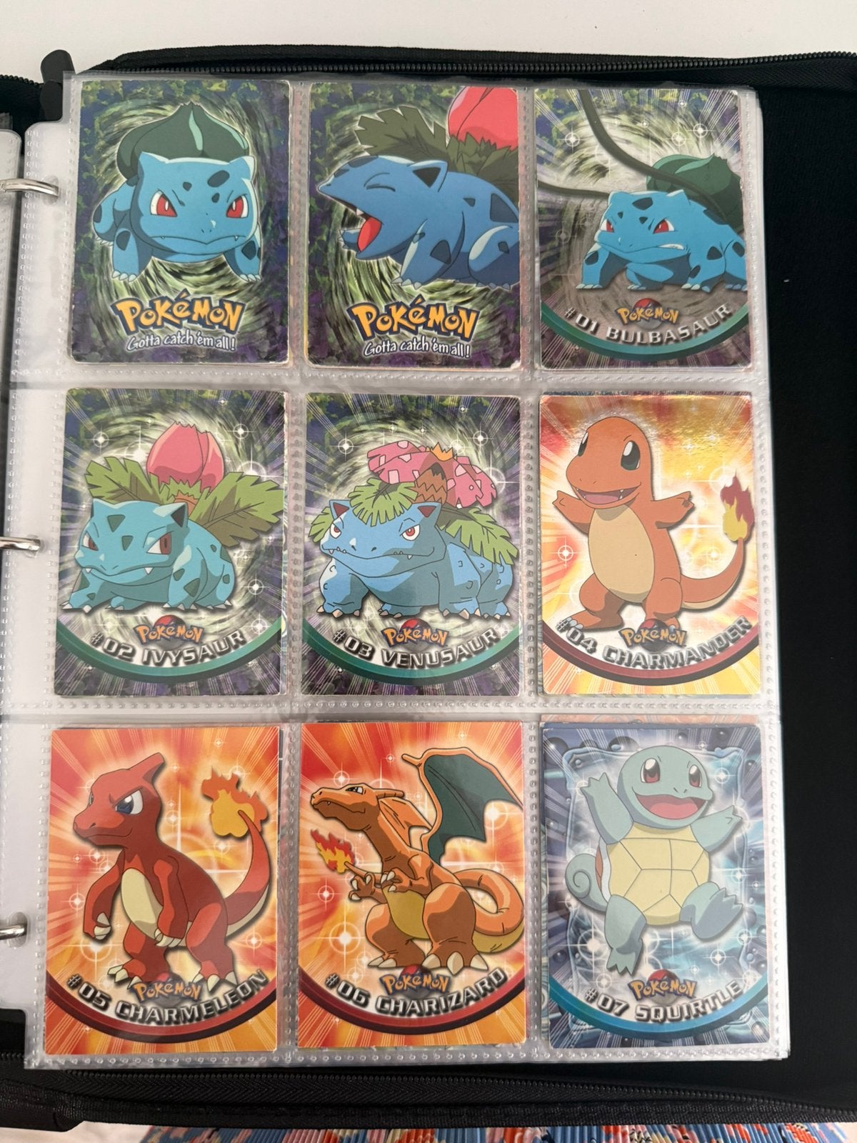 108 Pokemon topps kaarten 18 glimmende., Ophalen of Verzenden, Meerdere kaarten