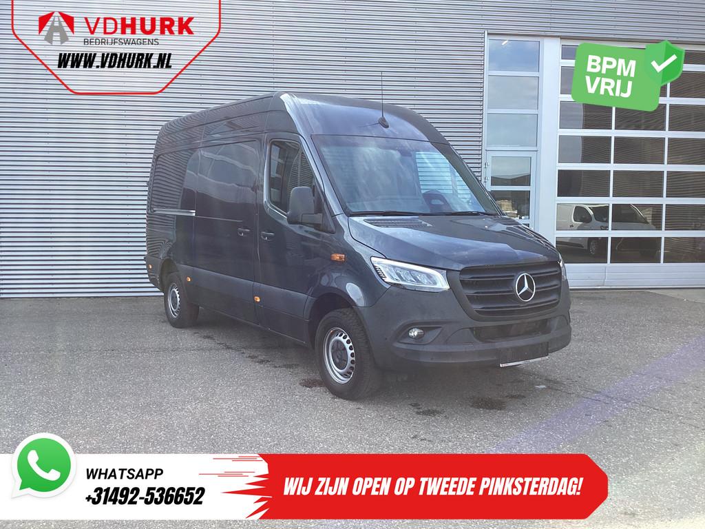 Mercedes-Benz Sprinter 317 CDI Aut. L2H2 LED/ Stoelverw/ Gev, Auto's, Bestelauto's, Automaat, 4 cilinders, 2000 kg, Bedrijf