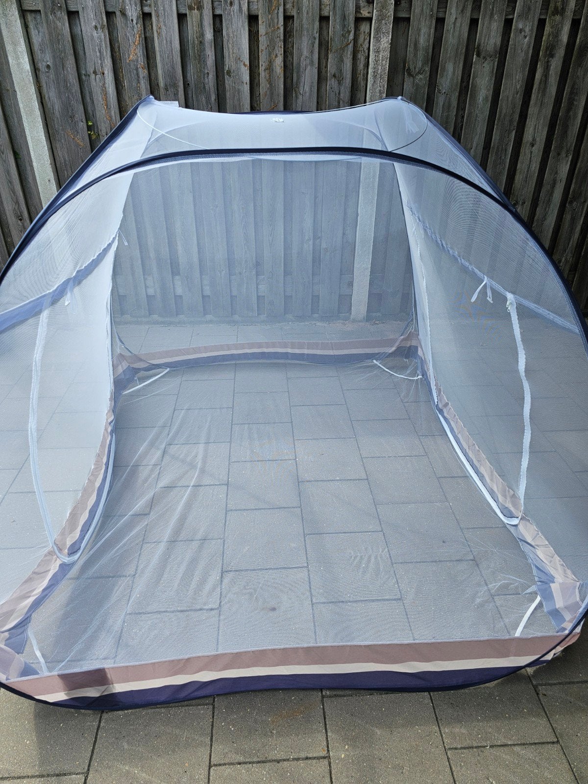 muggennet, mosquito net, klamboe, kamperen, buiten slapen,, Ophalen, Zo goed als nieuw, Overige