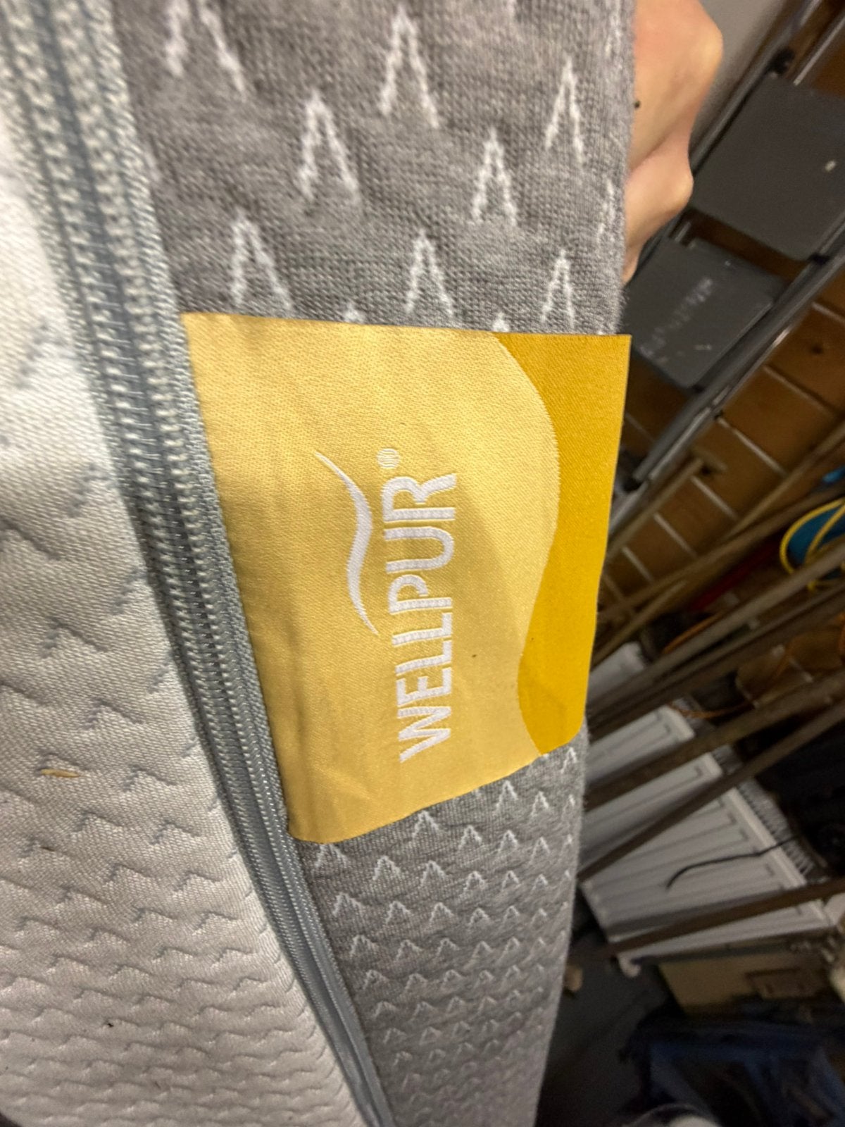 Wellpur matras, Ophalen, Eenpersoons, Zo goed als nieuw, 80 cm