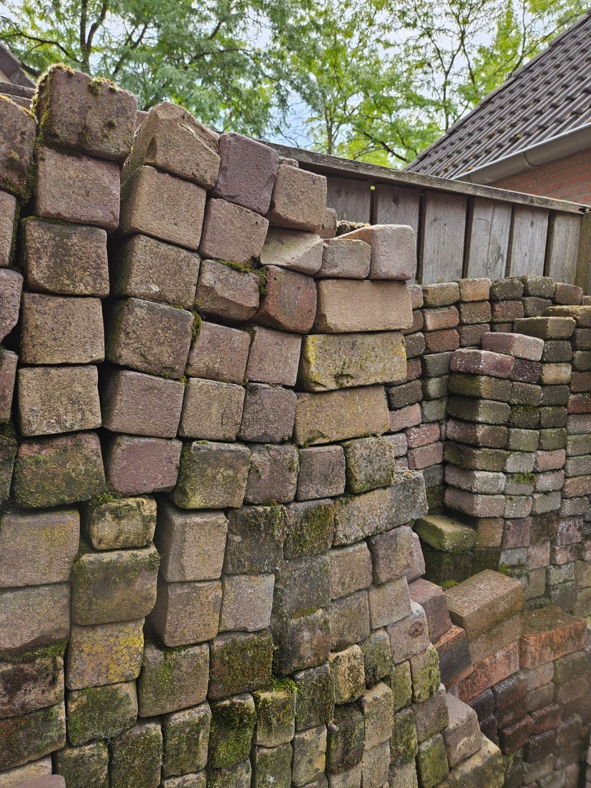 gratis klinkers/bestrating, Ophalen, Beton, Klinkers