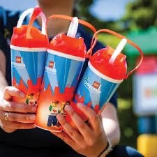 3x LEGOLAND Billund Refillable Cups / Hervulbare Bekers, Tickets en Kaartjes, Drie personen of meer, Overige typen