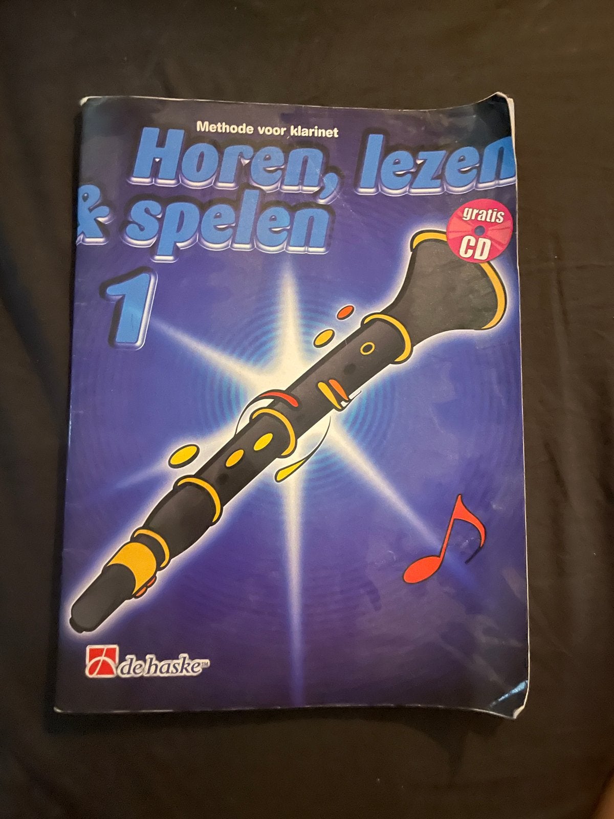 Muziekboek Horen, spelen en lezen voor Klarinet, Ophalen of Verzenden, Gebruikt