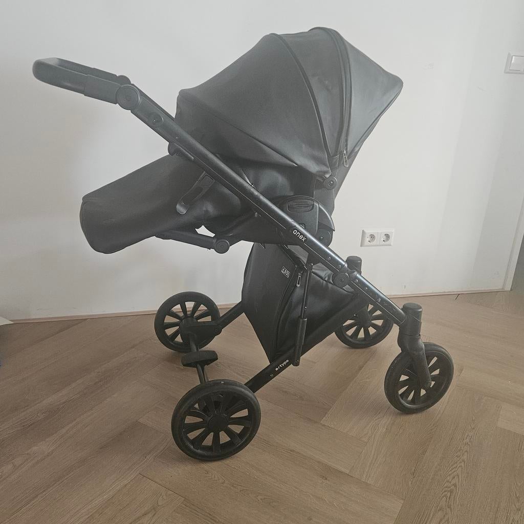 Anex 2-delige kinderwagen - Compleet en stijlvol, Gebruikt, Combiwagen, Verstelbare duwstang, Ophalen