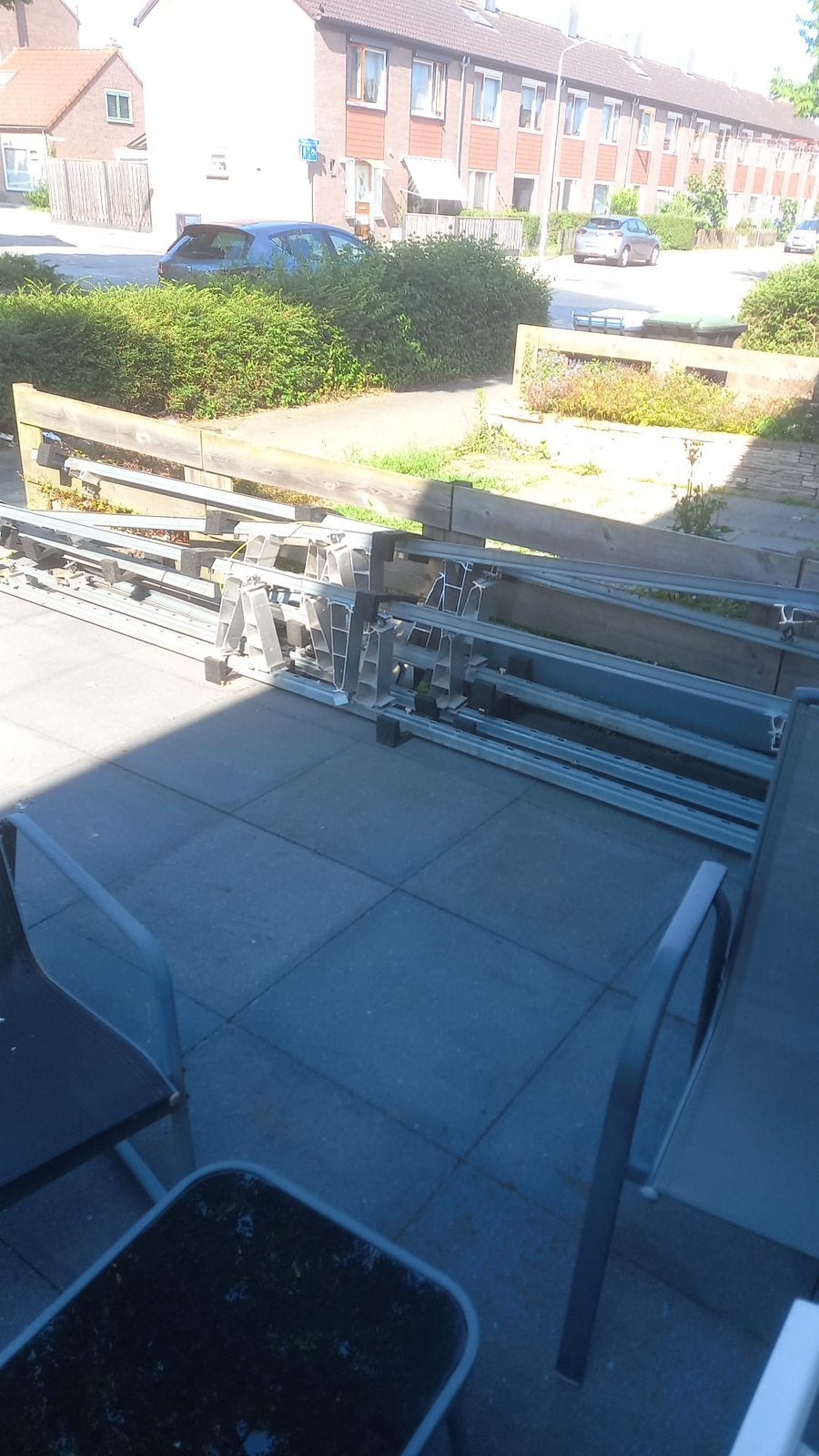 Onderbouw zonnepanelen bantjes beton, Ophalen, Zo goed als nieuw