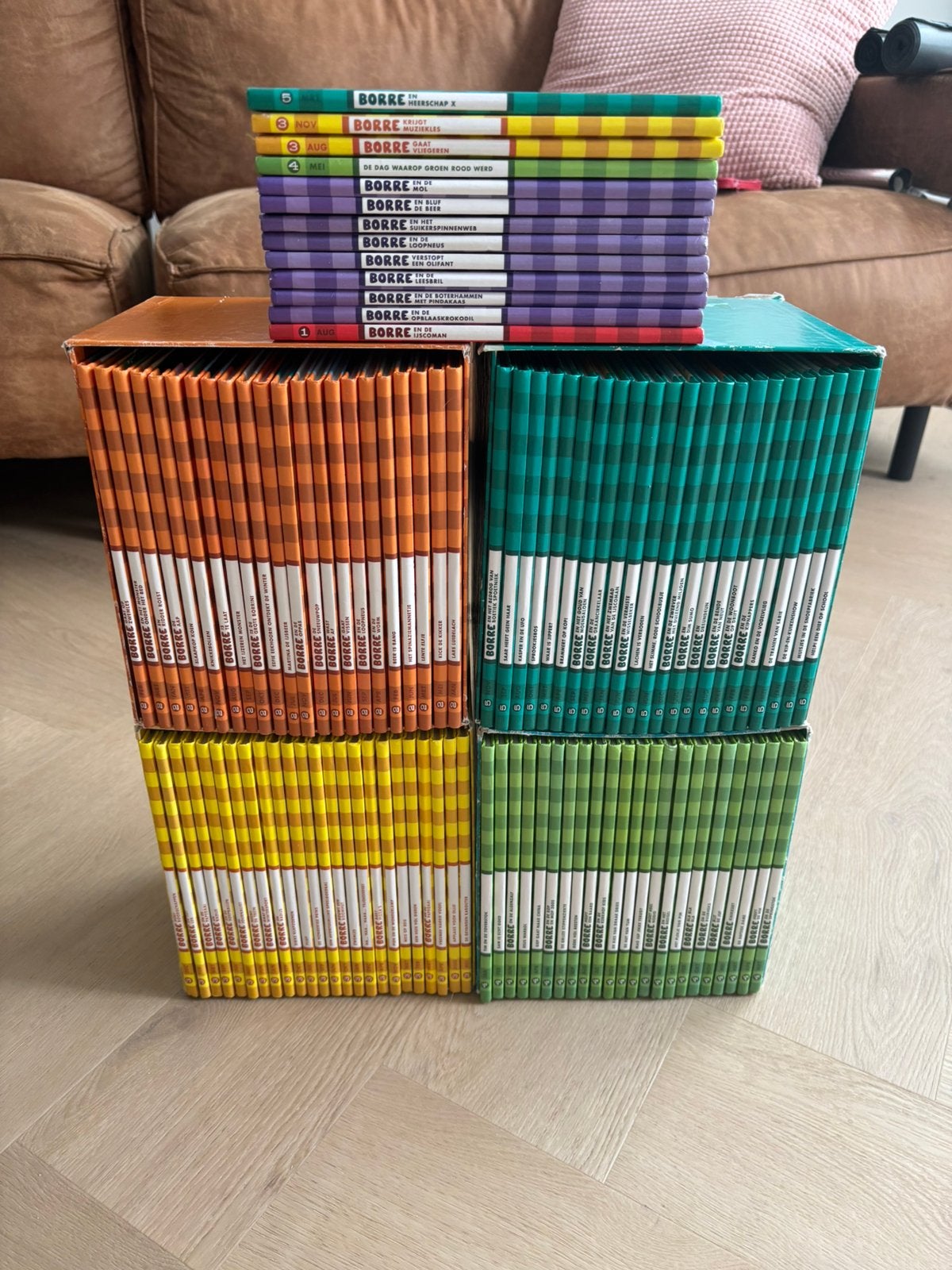Grote collectie Borre boekjes - Compleet en in goede staat, Boeken, Ophalen, Gelezen, Fictie algemeen