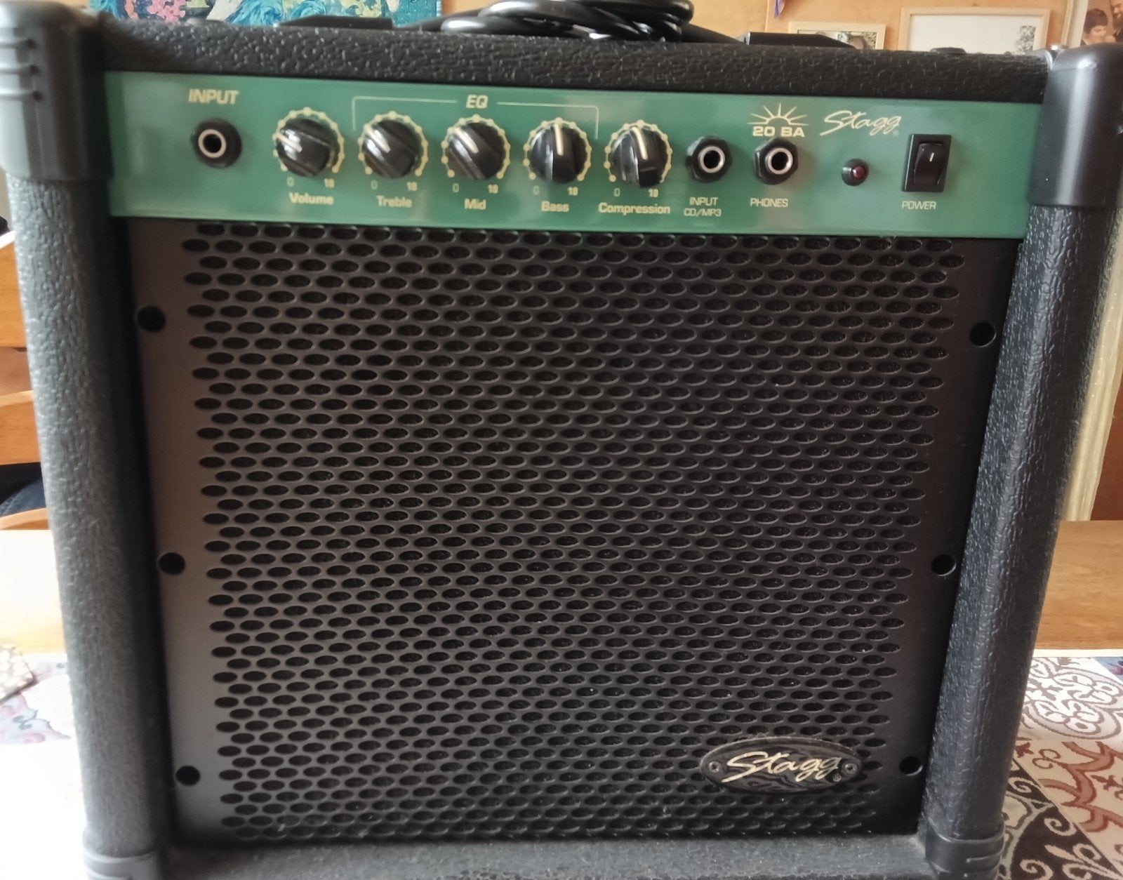 Stagg 20BA Basgitaar Versterker, Ophalen, Gebruikt, Basgitaar, Minder dan 50 watt