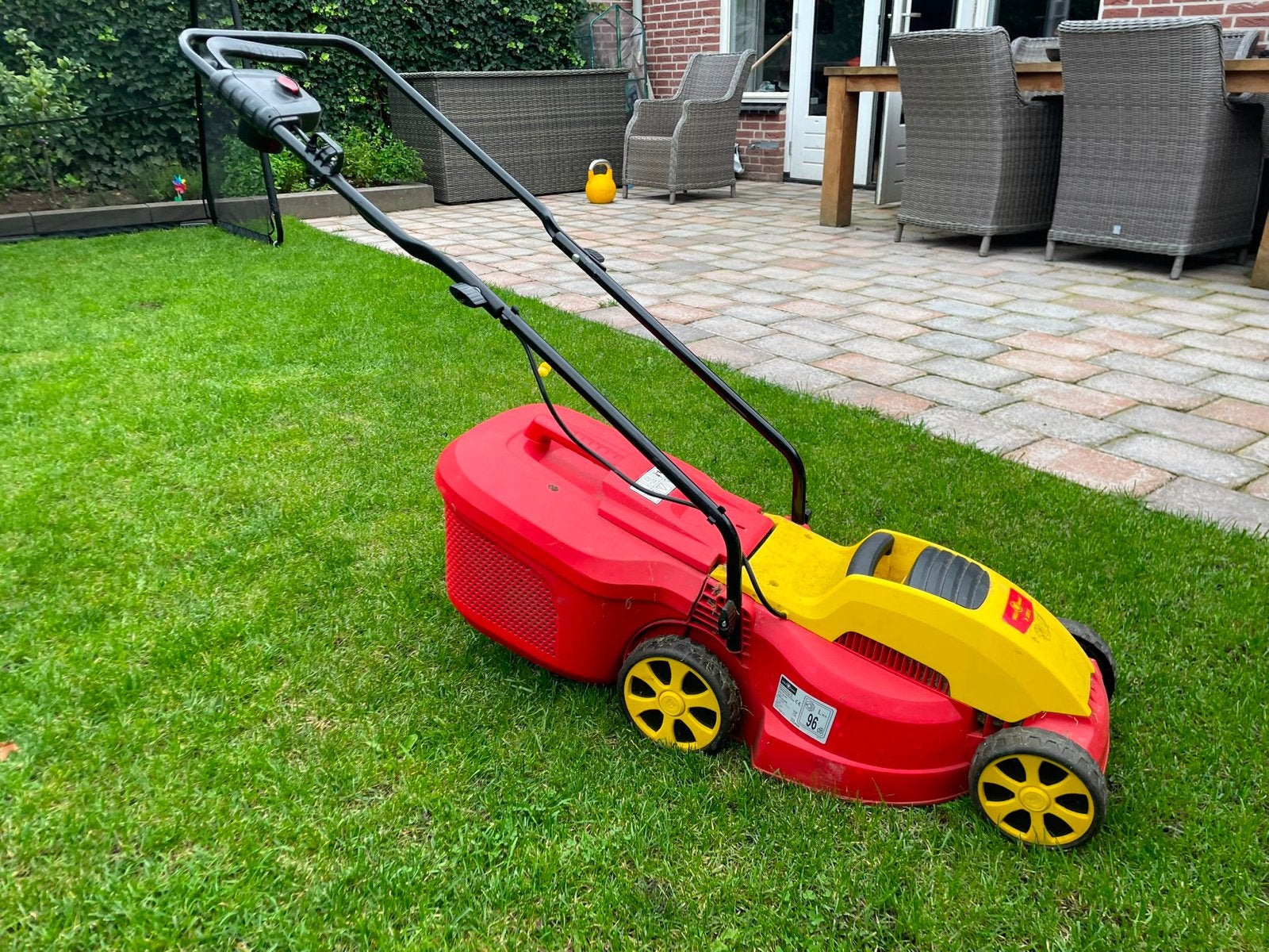 Wolf Garten A 320 E Elektrische Grasmaaier, Ophalen, Cirkelmaaier, Gebruikt, Elektrische grasmaaier
