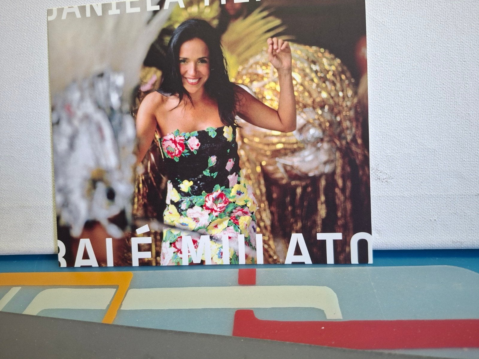 DANIELA MERCURY SINGER BRASIL, Verzamelen, Verzenden, Nieuw, Foto of Kaart, Gesigneerd