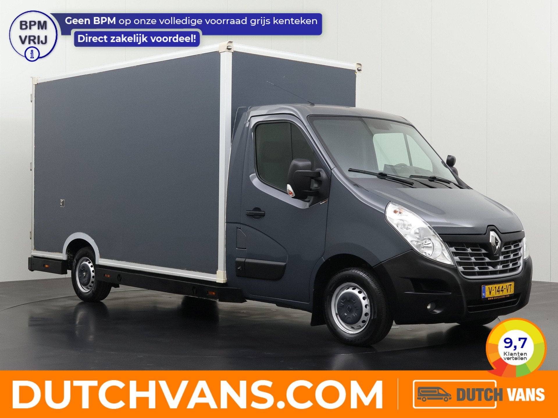 Renault Master 2.3DCi 170PK Automaat Lowliner | Speciaalbouw, Stof, Gebruikt, 4 cilinders, Renault