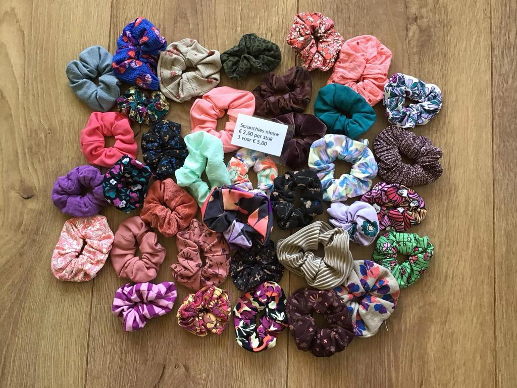 Z8 Scrunchies - Diverse kleuren en patronen, Ophalen of Verzenden, Nieuw