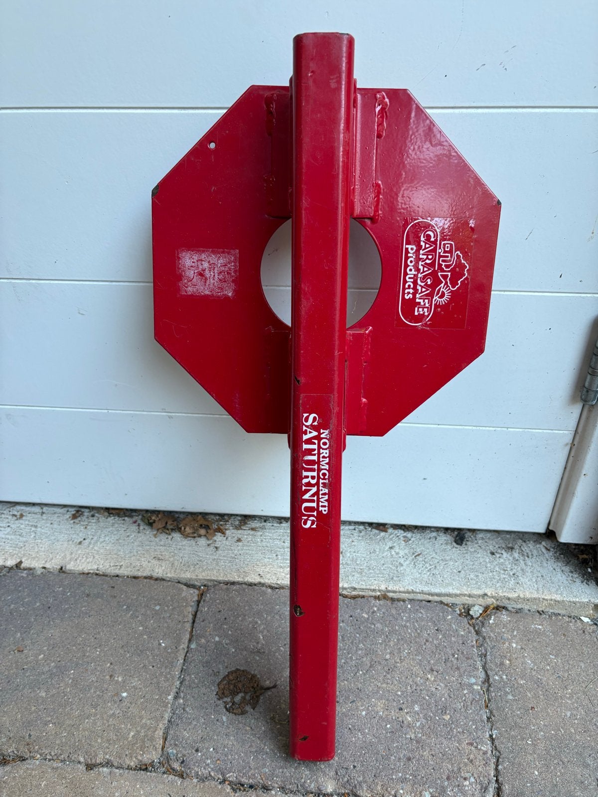 Wielklem Caravan - Normclamp Saturnus, Auto diversen, Ophalen, Gebruikt