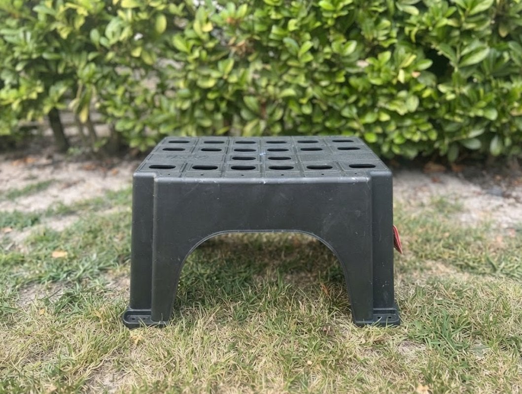 Milenco MGI opstap Giant Step. Anwb. Nwprs 23,95. Nu 10,-, Caravans en Kamperen, Ophalen of Verzenden, Zo goed als nieuw