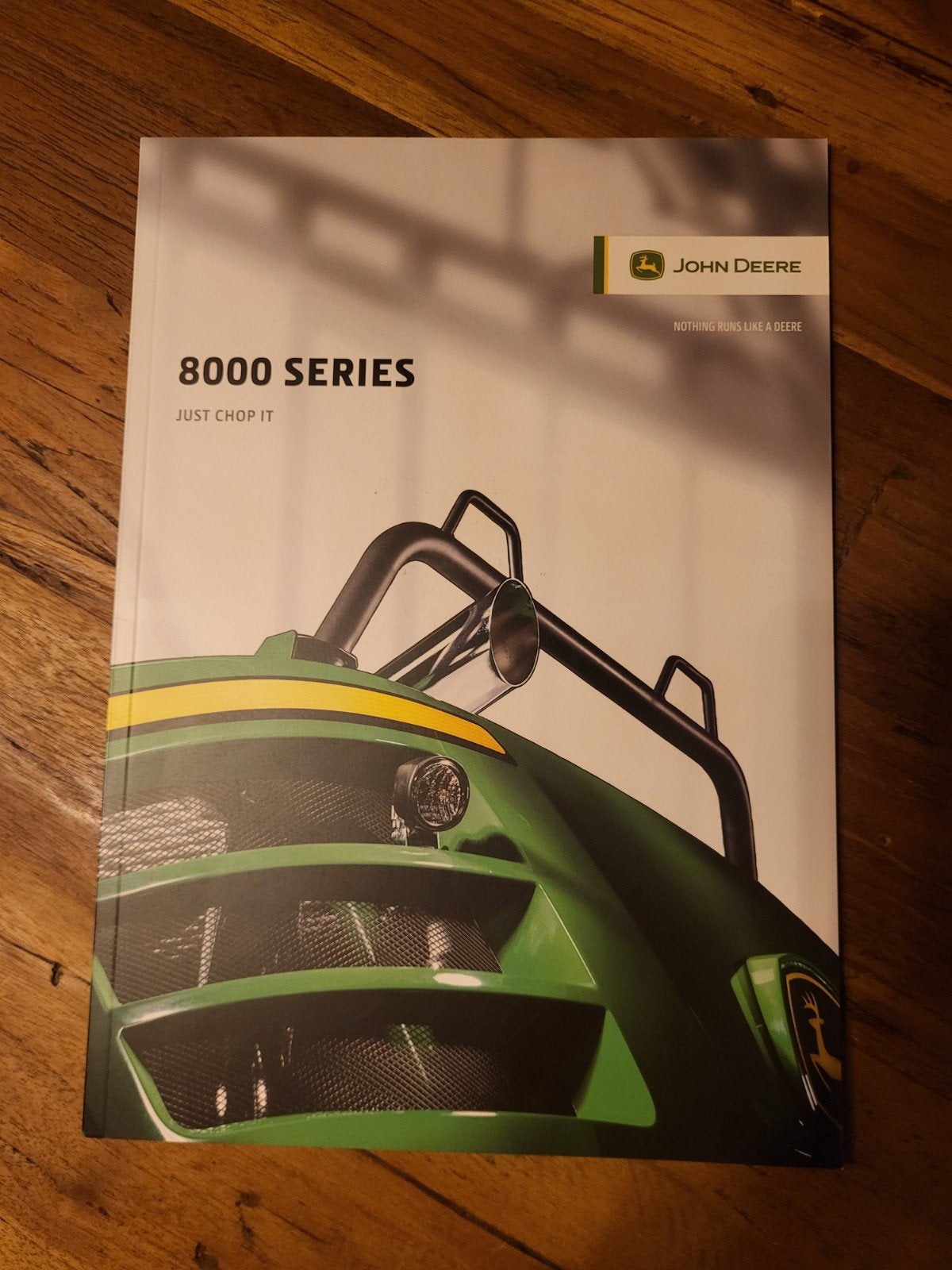 tractor folder John Deere 8000 series, Boeken, Ophalen of Verzenden
