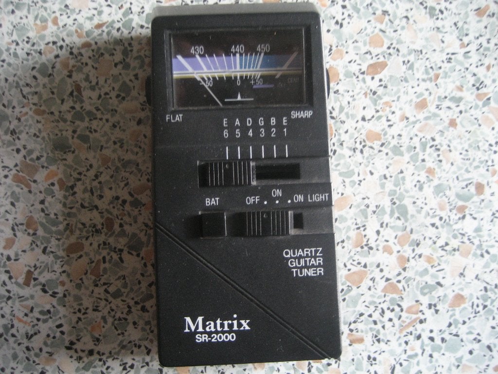 Gitaar stemmer Matrix SR-2000 Quartz, Ophalen of Verzenden, Zo goed als nieuw, Klassieke of Spaanse gitaar