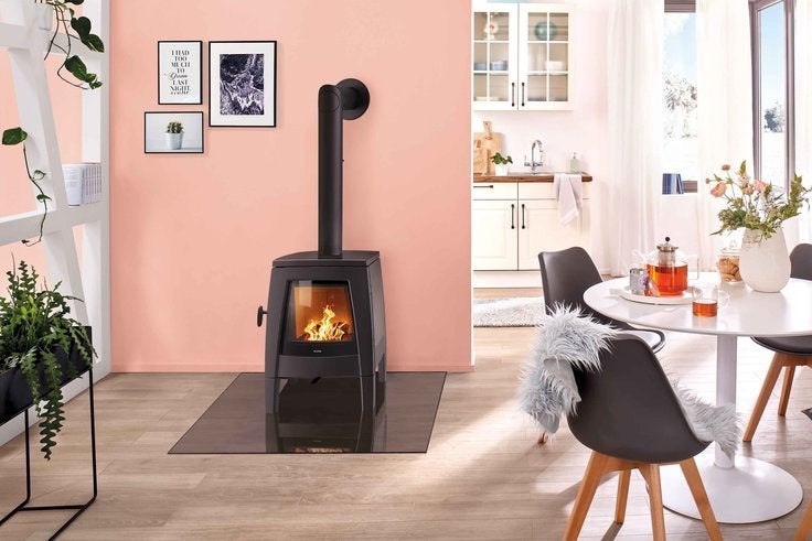 Houtkachel Saey Cross S  Klassiek innovatief., Meerkleurig, Overige materialen, Overige stijlen, Nieuw