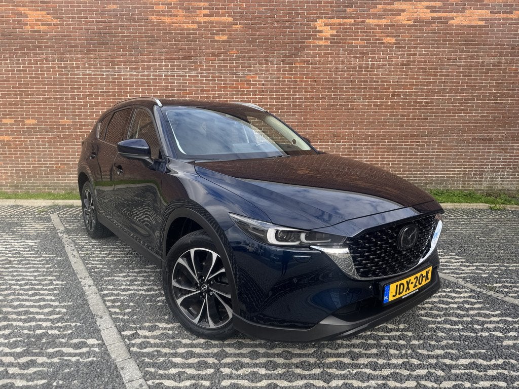 Mazda CX-5 2.0 SkyActiv-G 165 Luxury | AUTOMAAT | LEDER | CL, Gebruikt, 4 cilinders, Blauw, Bedrijf