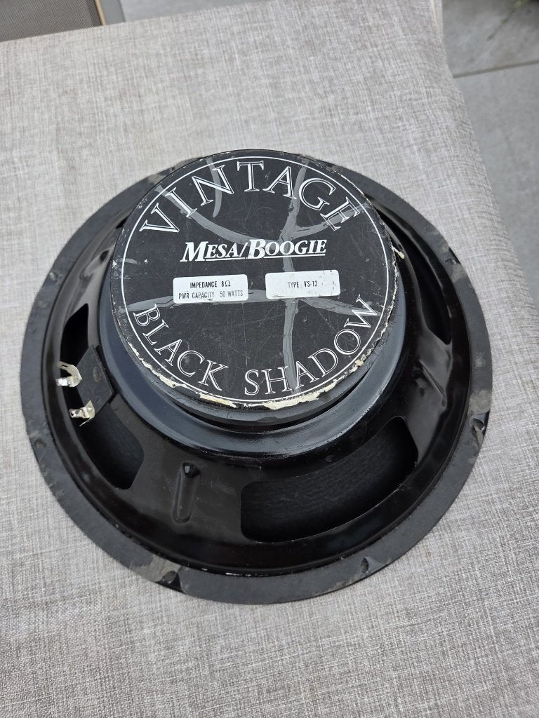 Mesa/Boogie Vintage Black Shadow VS-12 Gitaarluidspreker, Ophalen of Verzenden, Gebruikt, Gitaar, Minder dan 50 watt