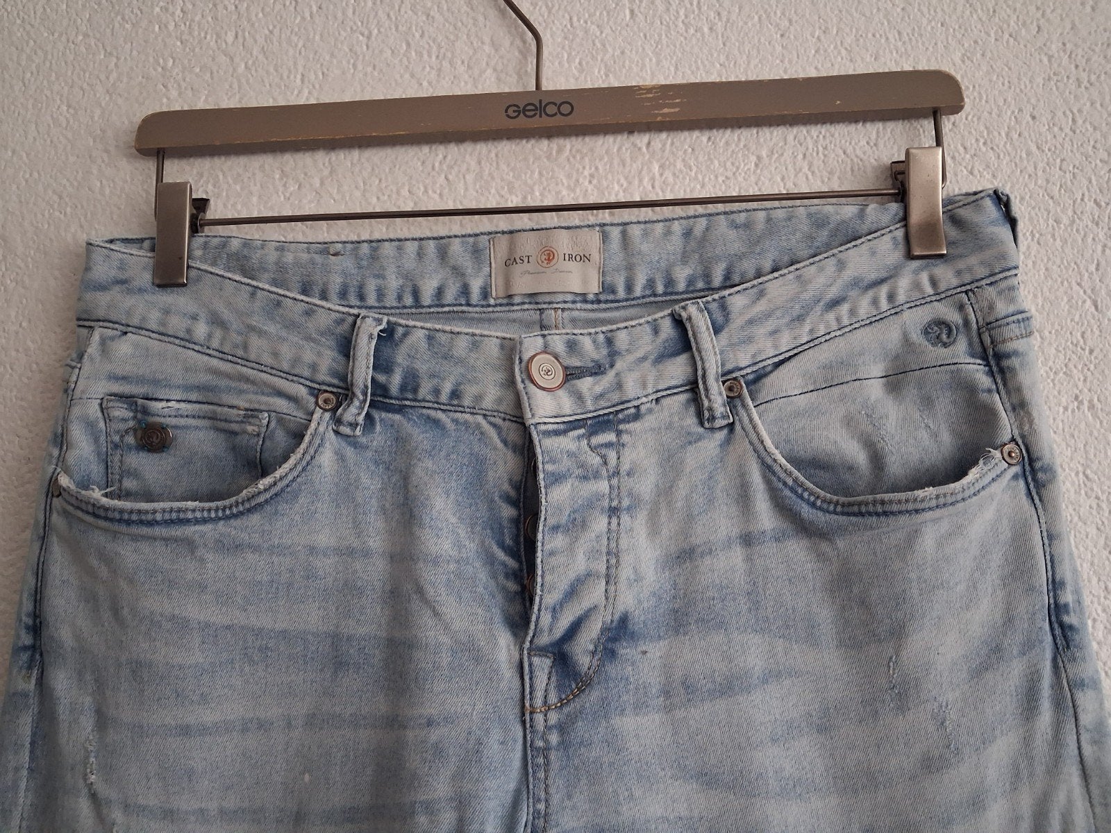 Cast Iron Jeans W33/L36 - Zo goed als nieuw, Blauw, Ophalen of Verzenden, Zo goed als nieuw, W33 - W34 (confectie 48/50)