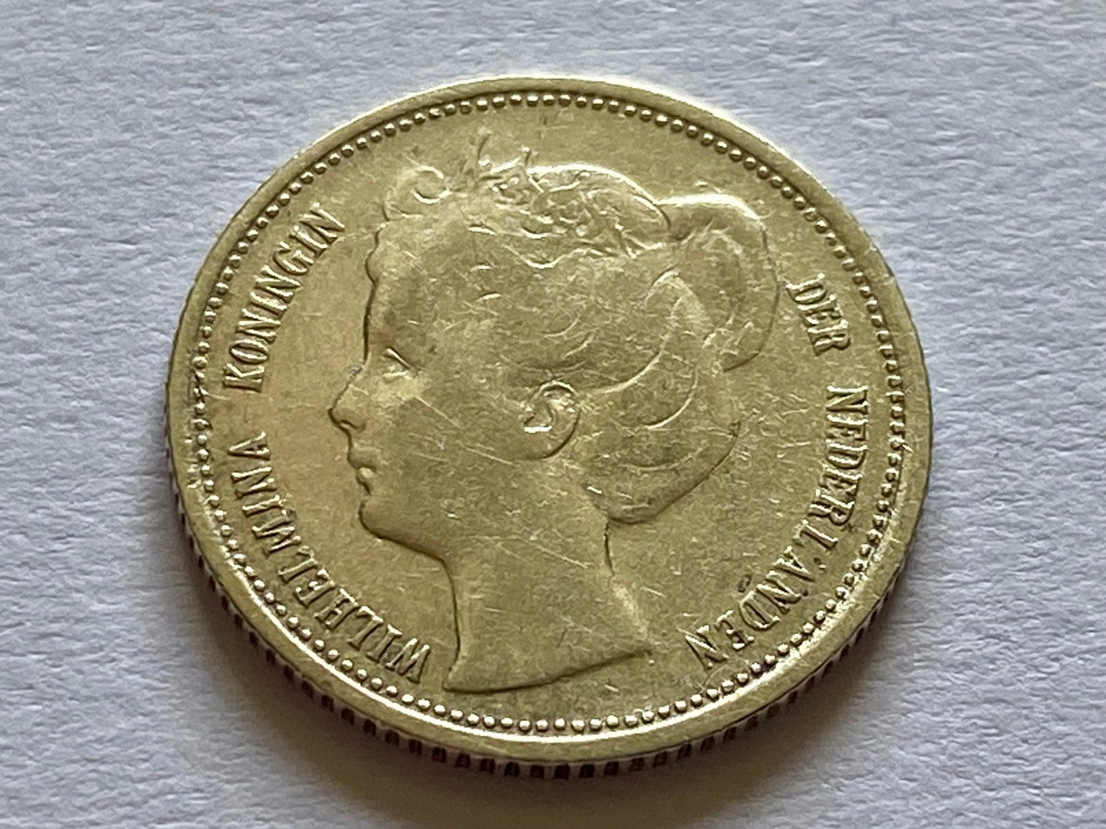 10 cent 1901, Postzegels en Munten, Zilver, Ophalen of Verzenden, 10 cent, Koningin Wilhelmina
