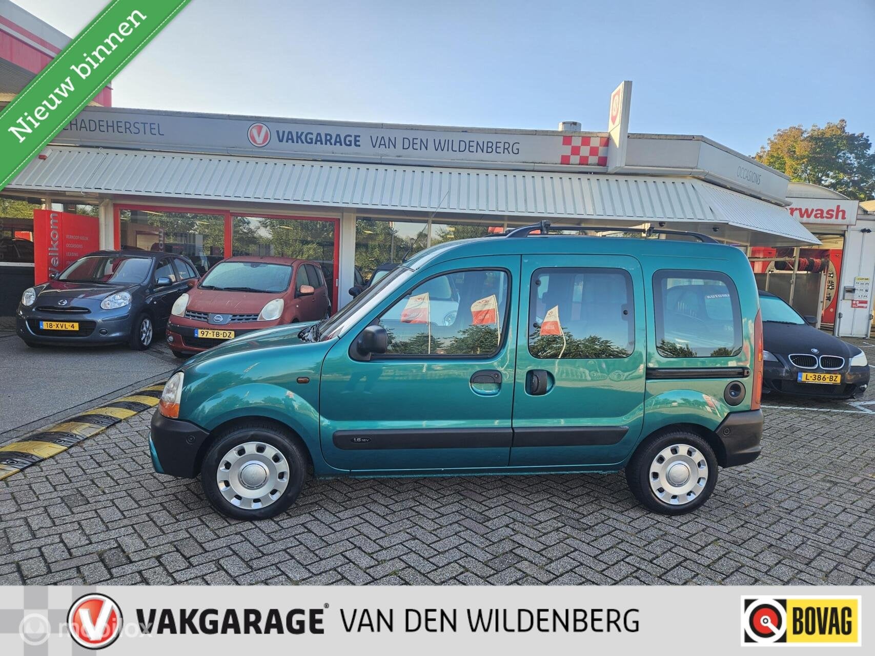 Renault Kangoo combi 1.6-16V Alizé, Origineel Nederlands, Bedrijf, Handgeschakeld, Kangoo