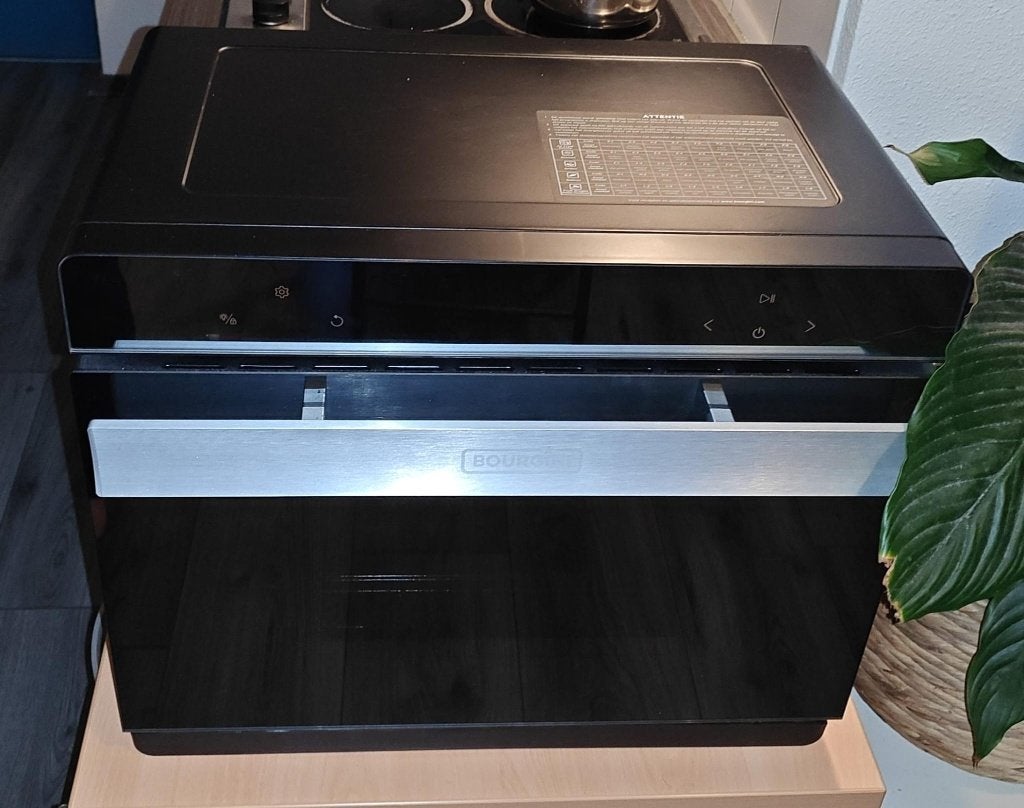 Bourgini Stoomoven 30 liter - Zwart, Ophalen, 50 tot 55 cm, Overige merken, Nieuw