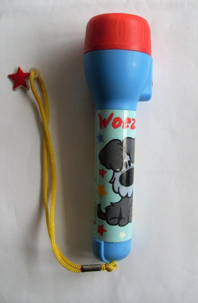 Zaklamp woezel & pip / kinder zaklampje / kids, Ophalen of Verzenden, Zo goed als nieuw, Batterij