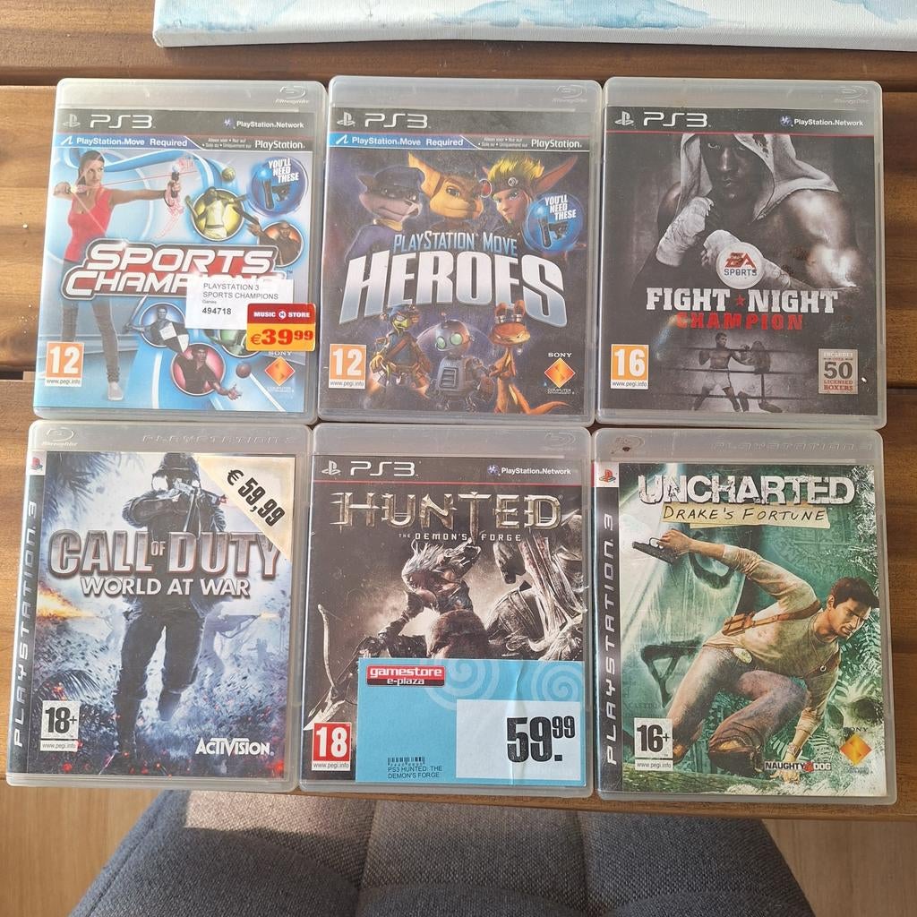 PlayStation 3 Spellen - Diverse Topgames (PS3), Online, Gebruikt, Vanaf 18 jaar, Overige genres