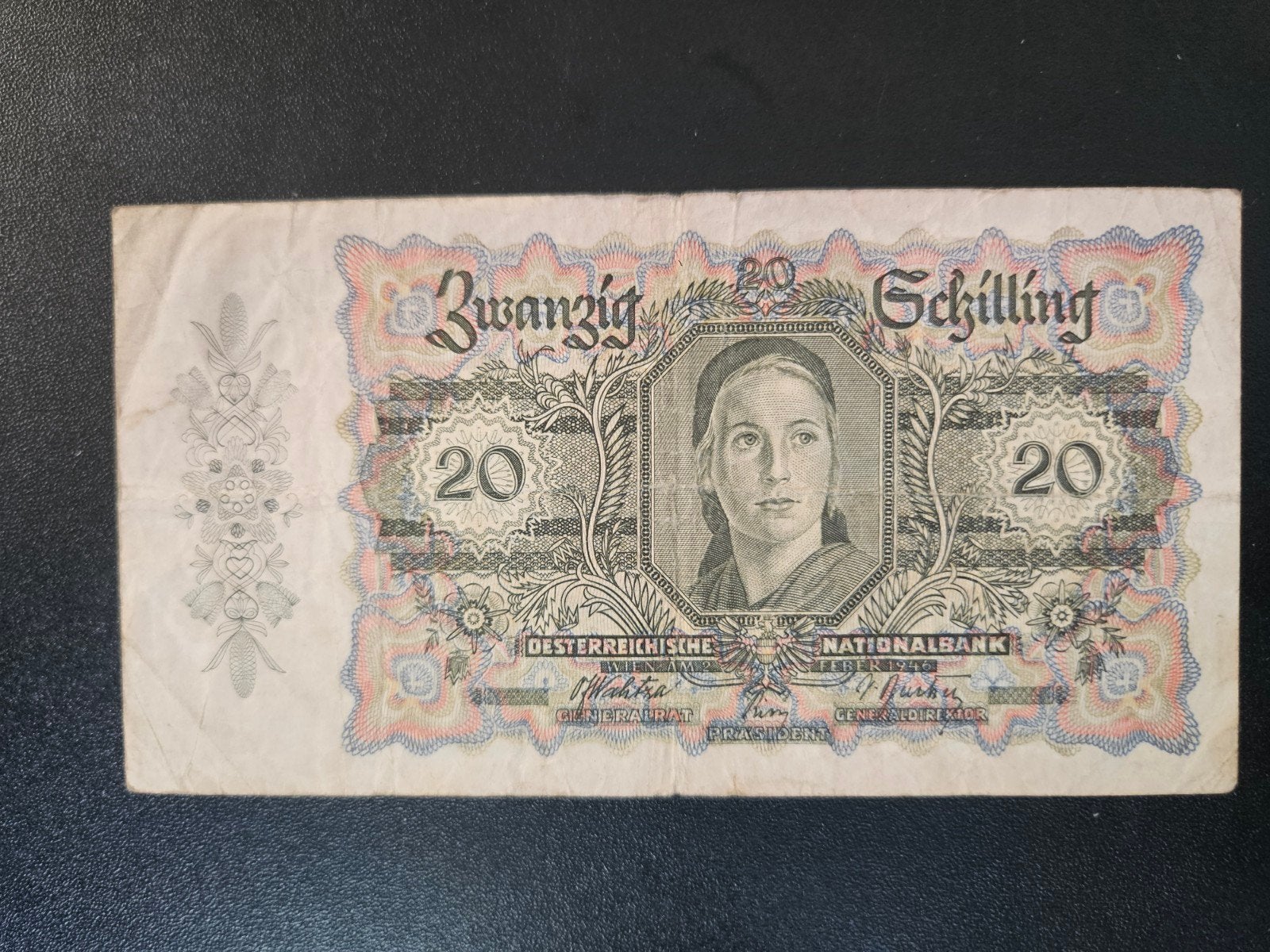 Oostenrijk pick 123 2-2-1946, Postzegels en Munten, Bankbiljetten | Europa | Niet-Eurobiljetten, Verzenden, Oostenrijk, Los biljet