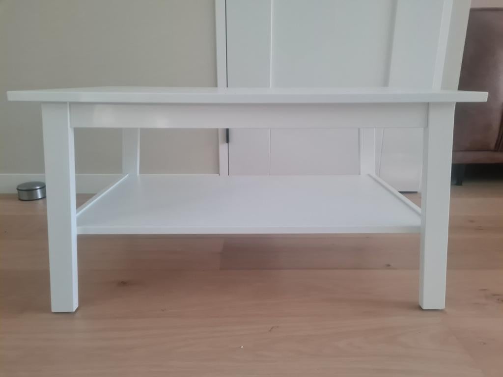 Witte IKEA Lunnarp salontafel - 90x55x49 cm, Huis en Inrichting, Tafels | Salontafels, Ophalen, Gebruikt, 50 tot 100 cm, 50 tot 100 cm