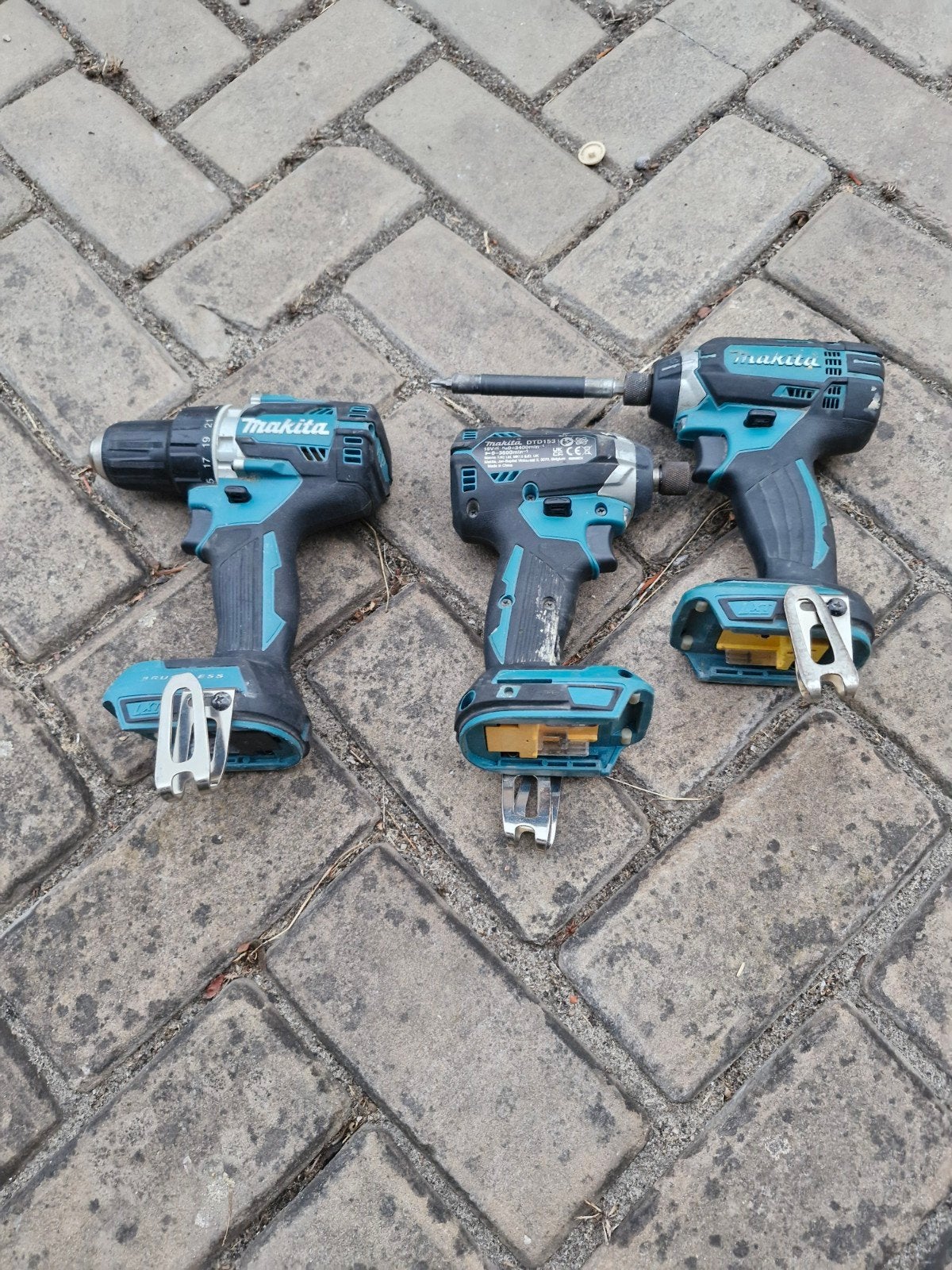 Makita DDF484 en DTD153 Accuboormachines - Set van 3, Doe-het-zelf en Verbouw, Ophalen, Variabele snelheid, Boor- en Schroefmachine