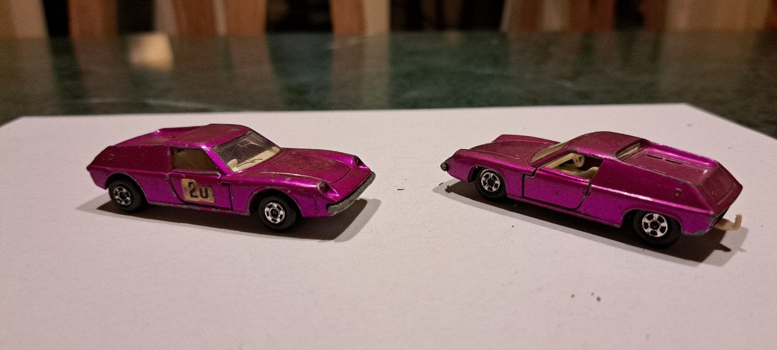 lotus europa 1969 1:64 matchbox, Ophalen of Verzenden, Auto