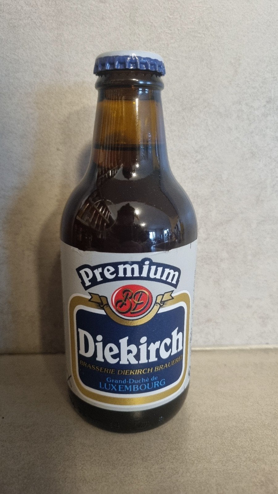 Diekirch - Luxemburg / Luxembourg - 25cl - tht '00, Verzamelen, Ophalen of Verzenden, Zo goed als nieuw, Flesje(s), Overige merken