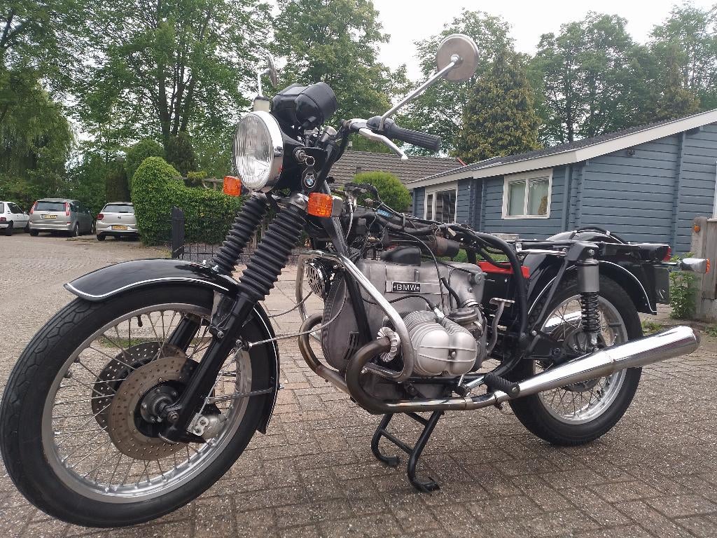 Te koop klassieke BMW R80/7, Motoren, Motoren | Oldtimers, Cardan-aandrijving, 2 cilinders, Motorrijbewijs A, Gebruikt