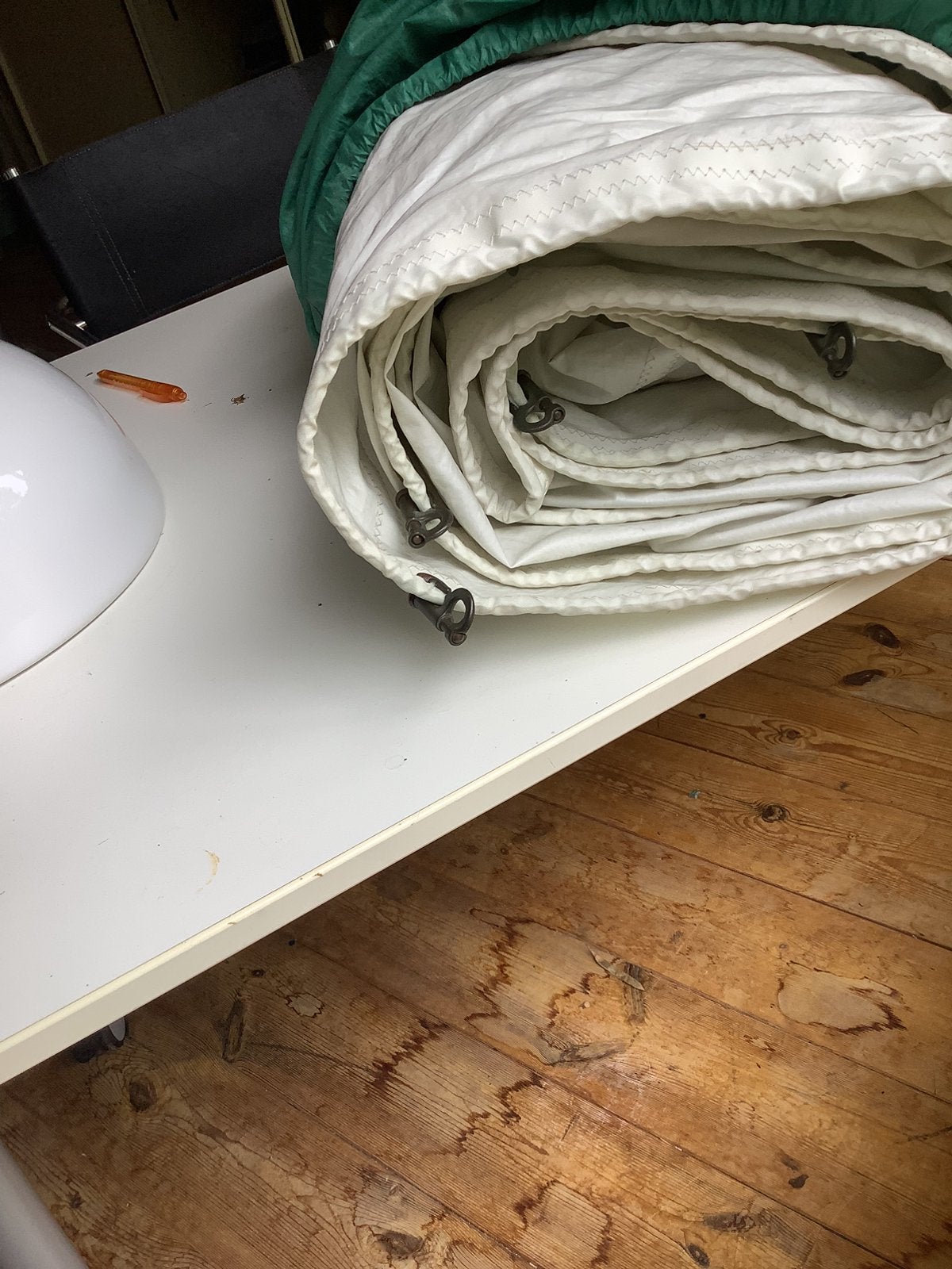 Nette fok met leuvers, Ophalen, Gebruikt, Genua of Fok, Minder dan 15 m²