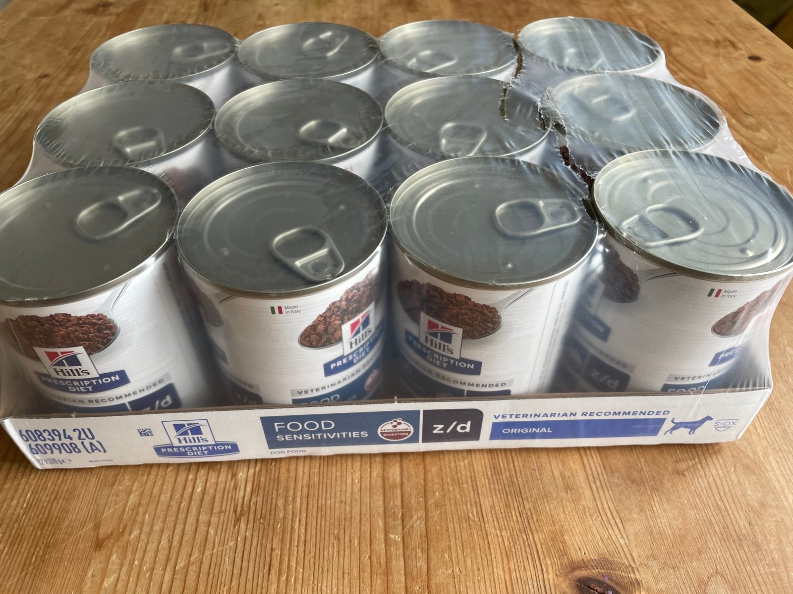 Hills prescription diet z/d blikvoer 45 stuks, Ophalen of Verzenden, Hond