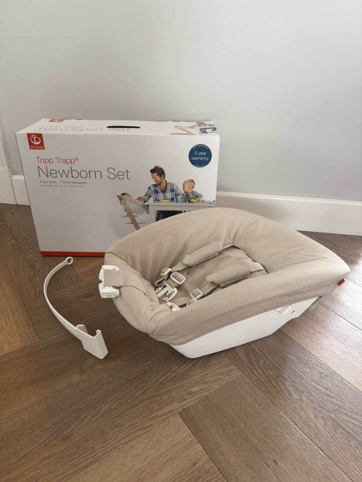Stokke Tripp Trapp Newborn set oud model, Kinderen en Baby's, Ophalen, Zo goed als nieuw, Overige merken, Verstelbaar