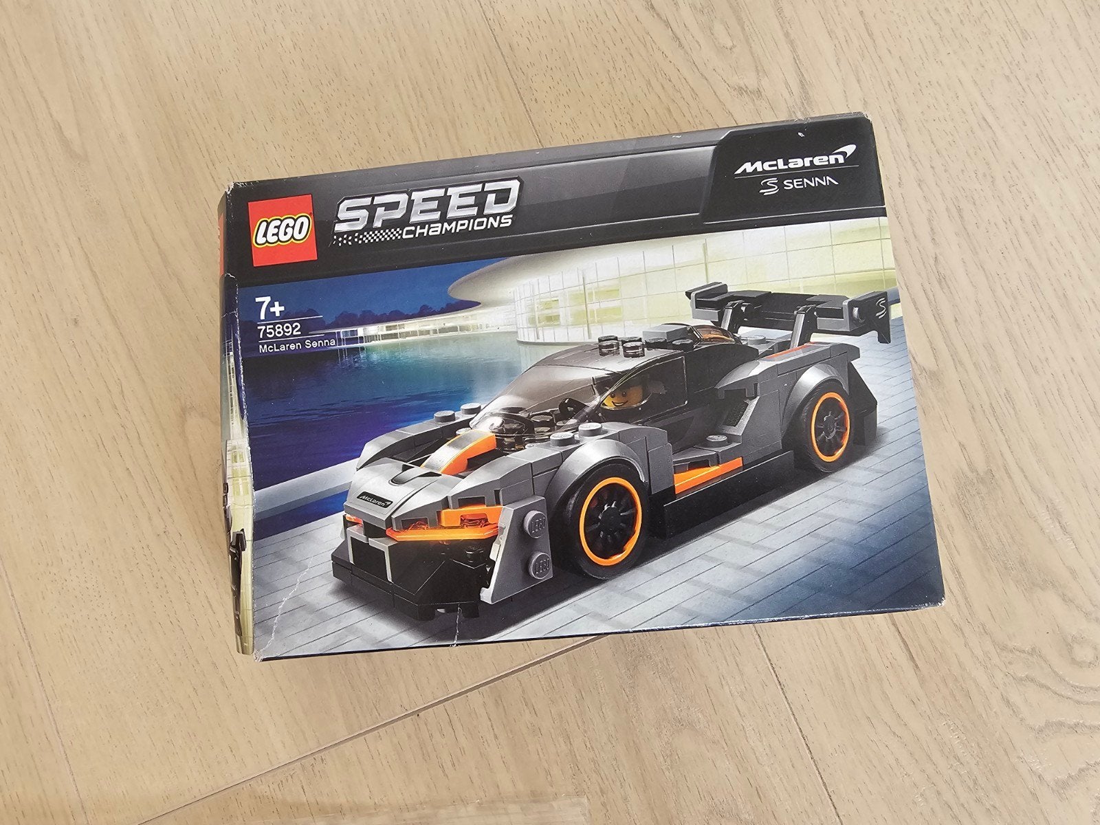 Lego speed champion Mclaren Senna 75892, Lego, Zo goed als nieuw, Inclusief extra onderdelen, Complete set