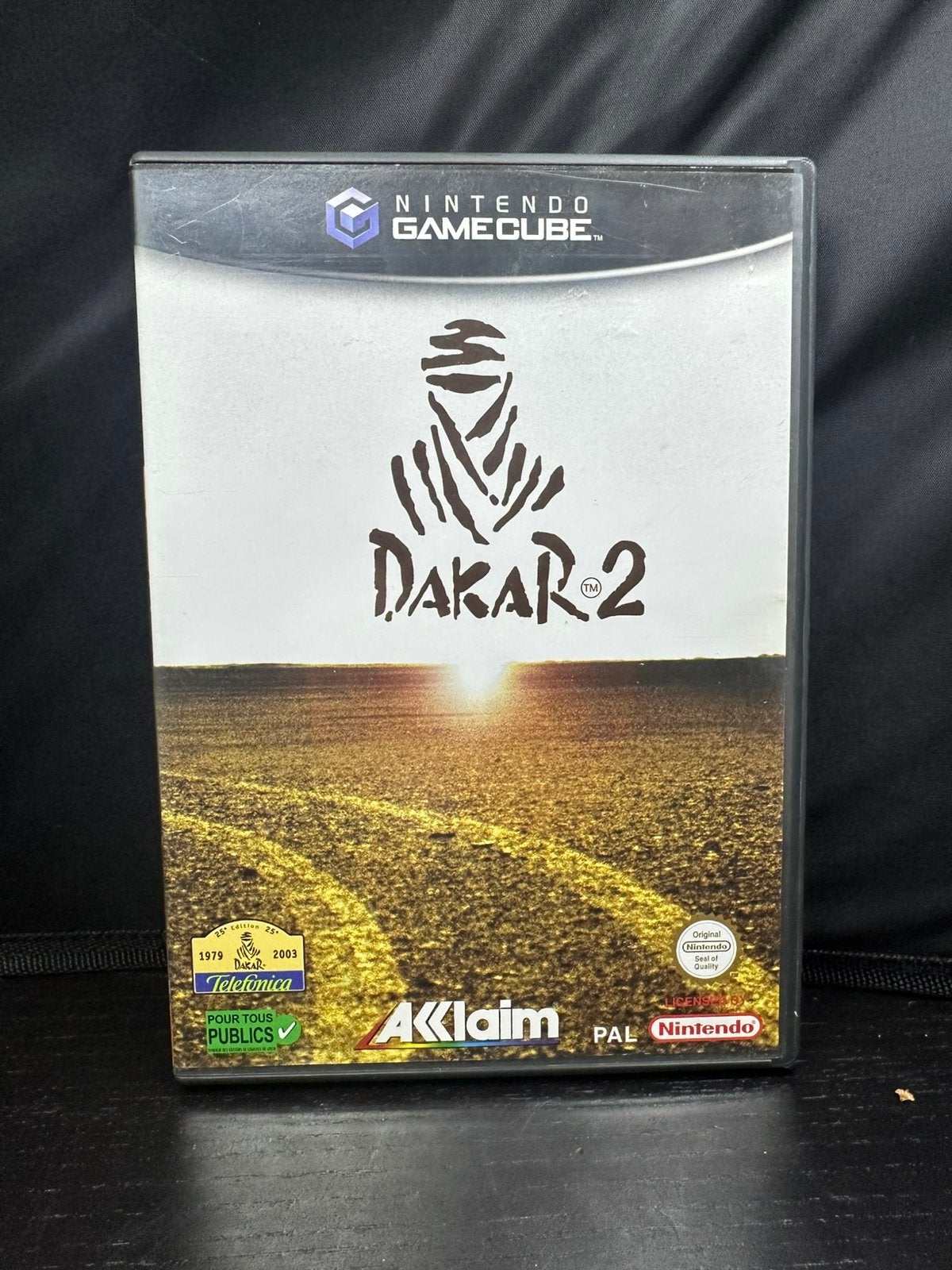 Dakar 2 Nintendo GameCube - Zo goed als nieuw, S, Racen en Vliegen, 2 spelers, Eén computer