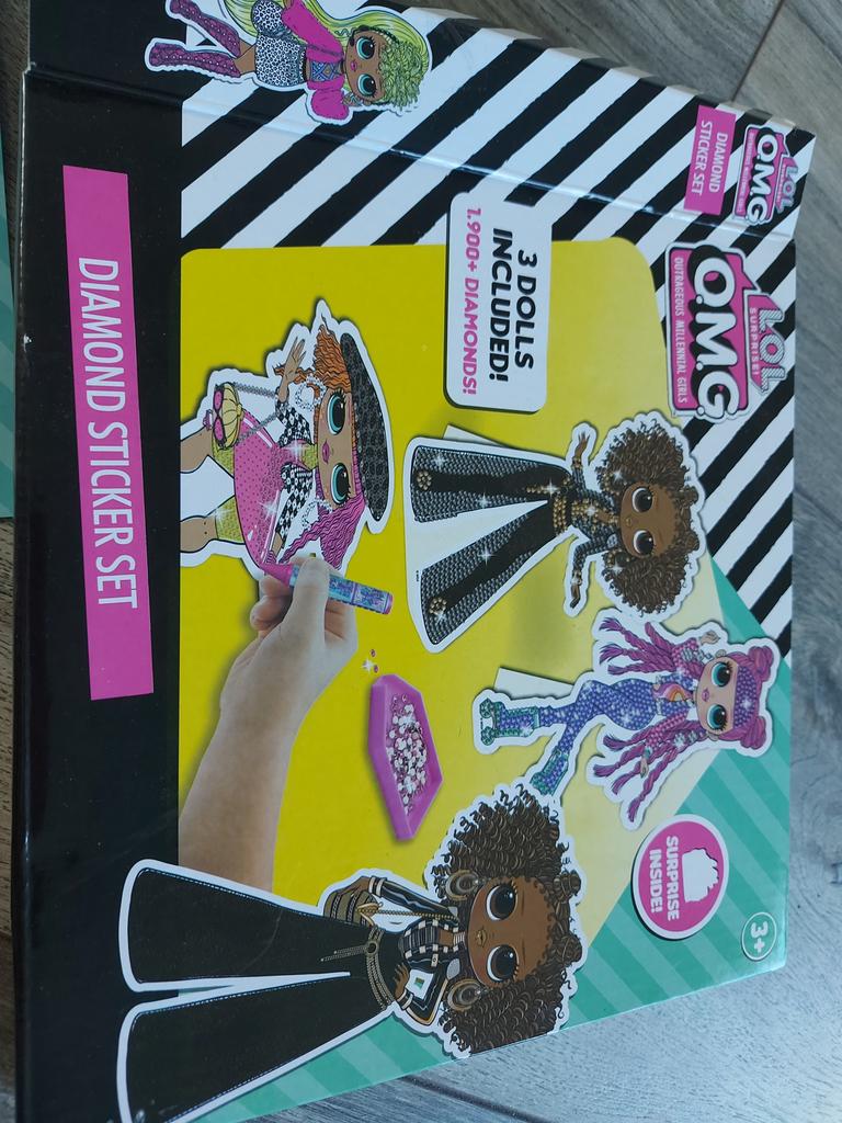 LOL Diamand stickerset, Ophalen of Verzenden, Zo goed als nieuw, Sticker
