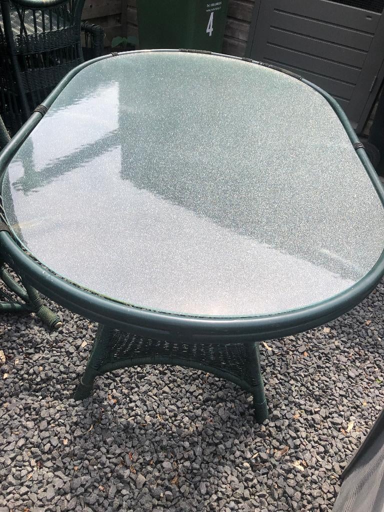 glasplaat, Ophalen, 80 tot 120 cm, 120 tot 160 cm, Zo goed als nieuw