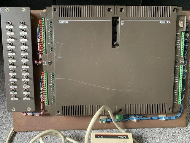Philips PLC MC30 met prog.unit PU40, Ophalen of Verzenden, Gebruikt