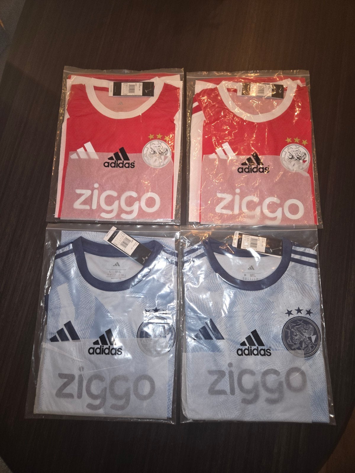 Ajax Thuis en Derde Tenue Nieuw in Verpakking, Ophalen of Verzenden